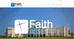 Desktop Screenshot of faithassembly.org